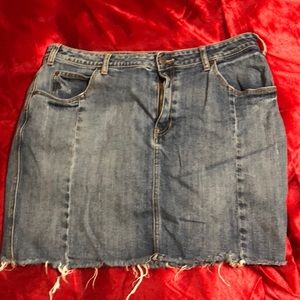 Jean skirt